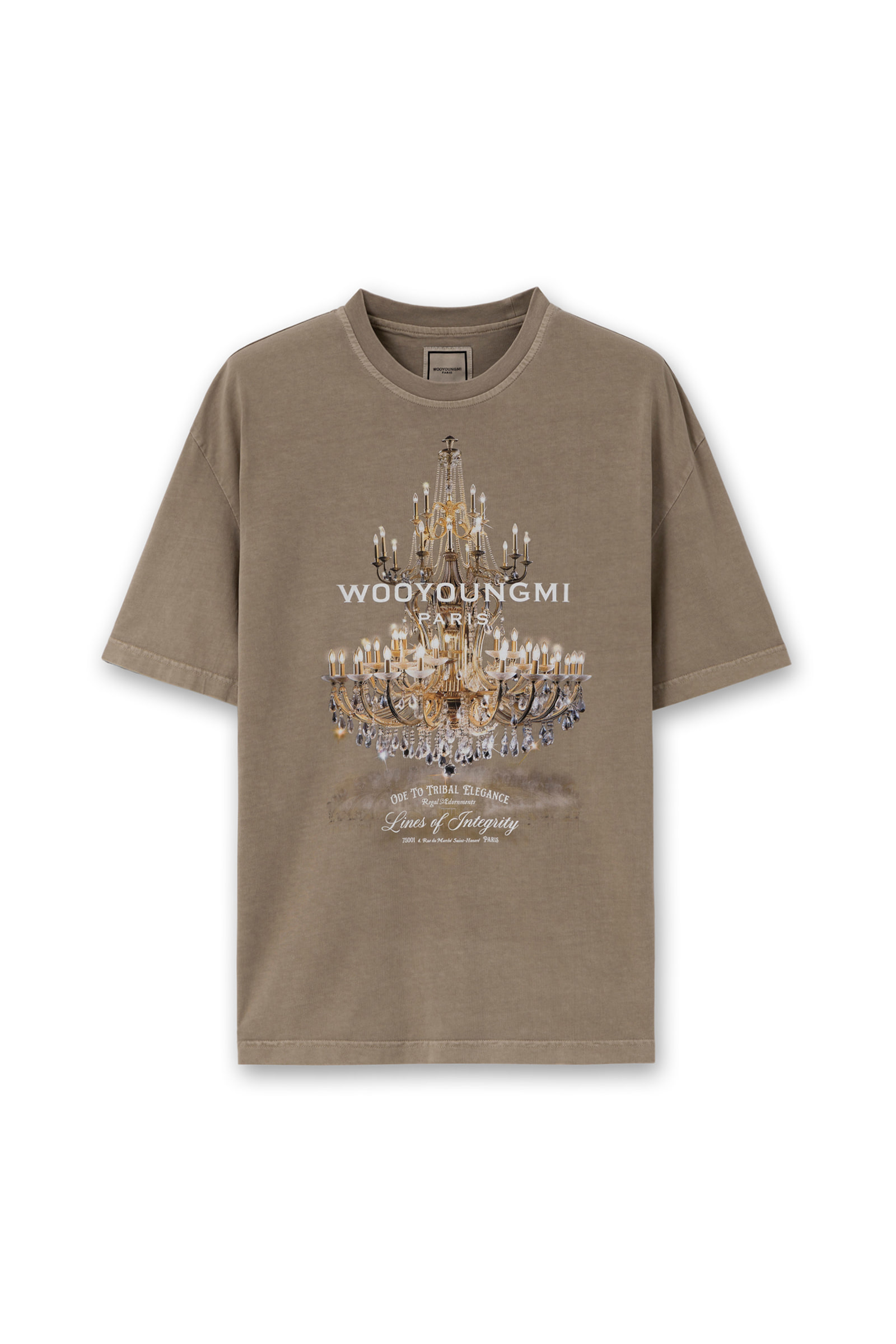 【WOOYOUNGMI】ブラック メタリック グラフィック フーディ WOOYOUNGMI.COM | OFFICIAL ONLINE STORE