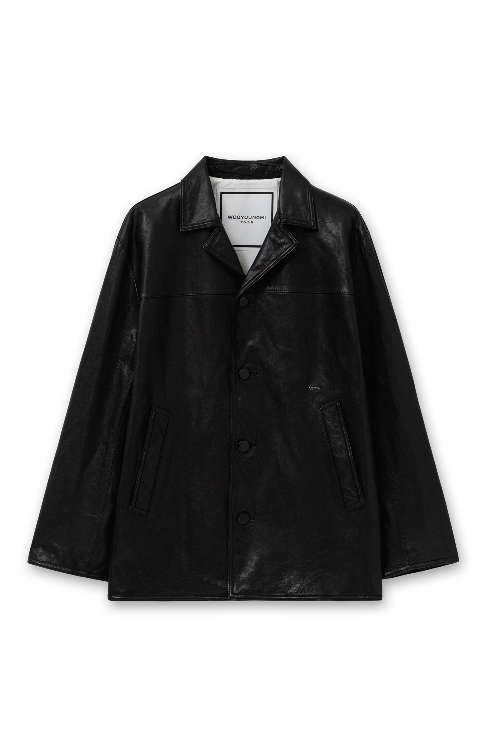 wooyoungmi switching crazy jacket ネイビー wooyoungmi switching crazy jacket ネイビー Men's Fashion