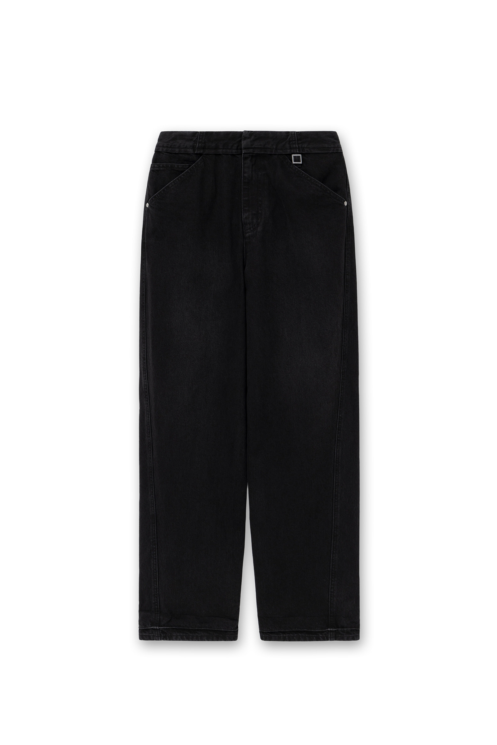woo young mi ブラックウォッシュドストレートデニム　デザイナーズ Women's Denims | WOOYOUNGMI.COM