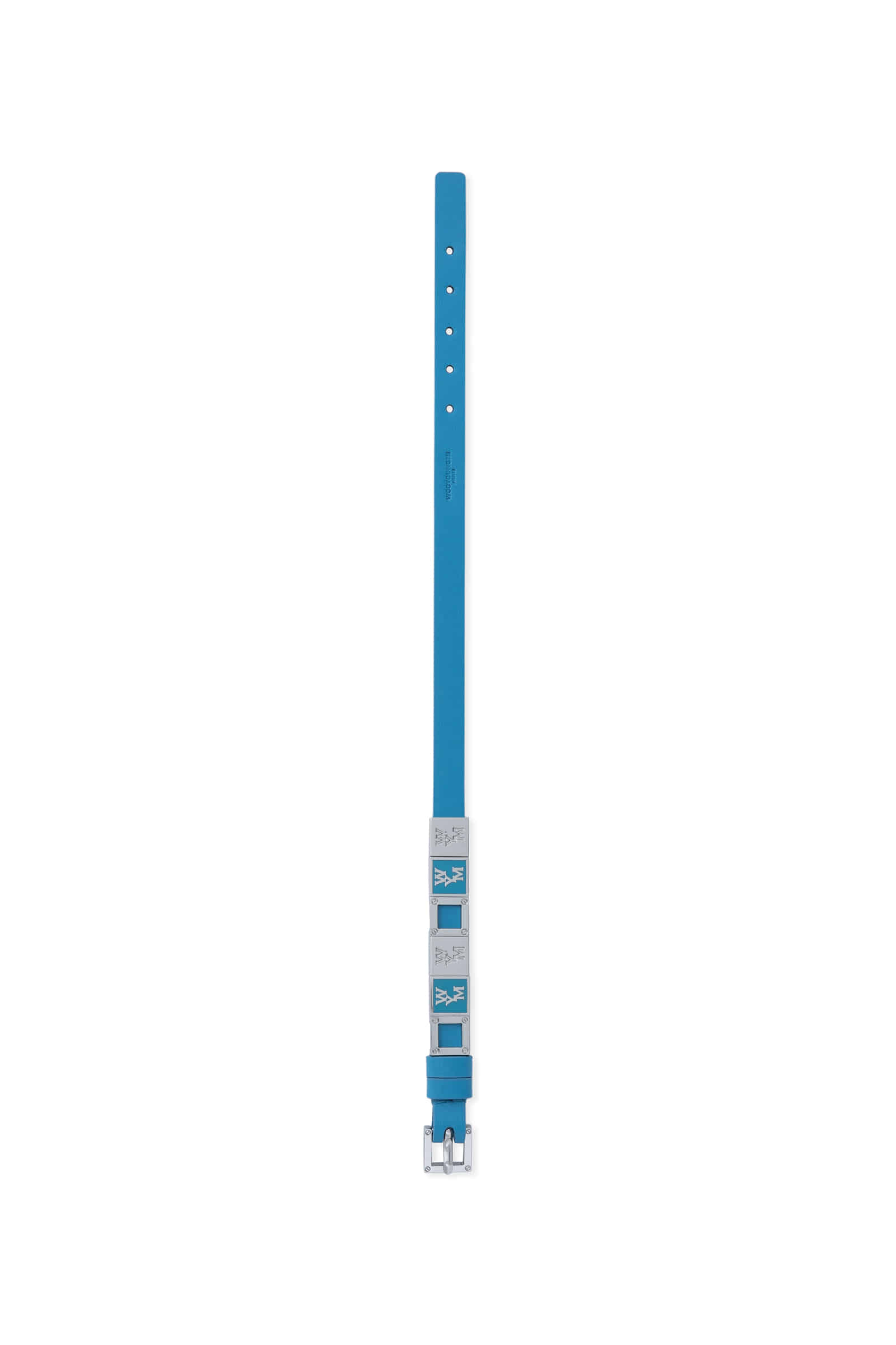 Blue Leather Bracelet - WOOYOUNGMI