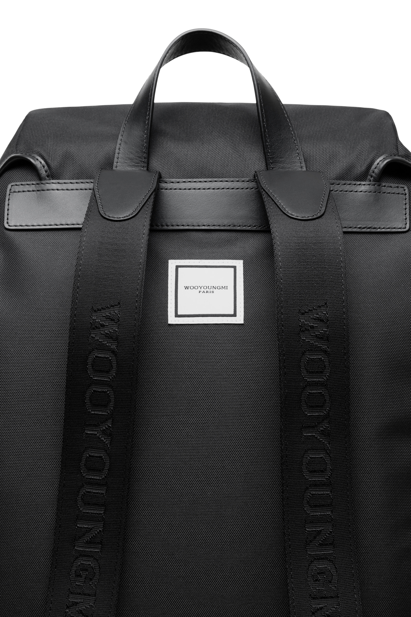 Black Cordura Backpack - WOOYOUNGMI