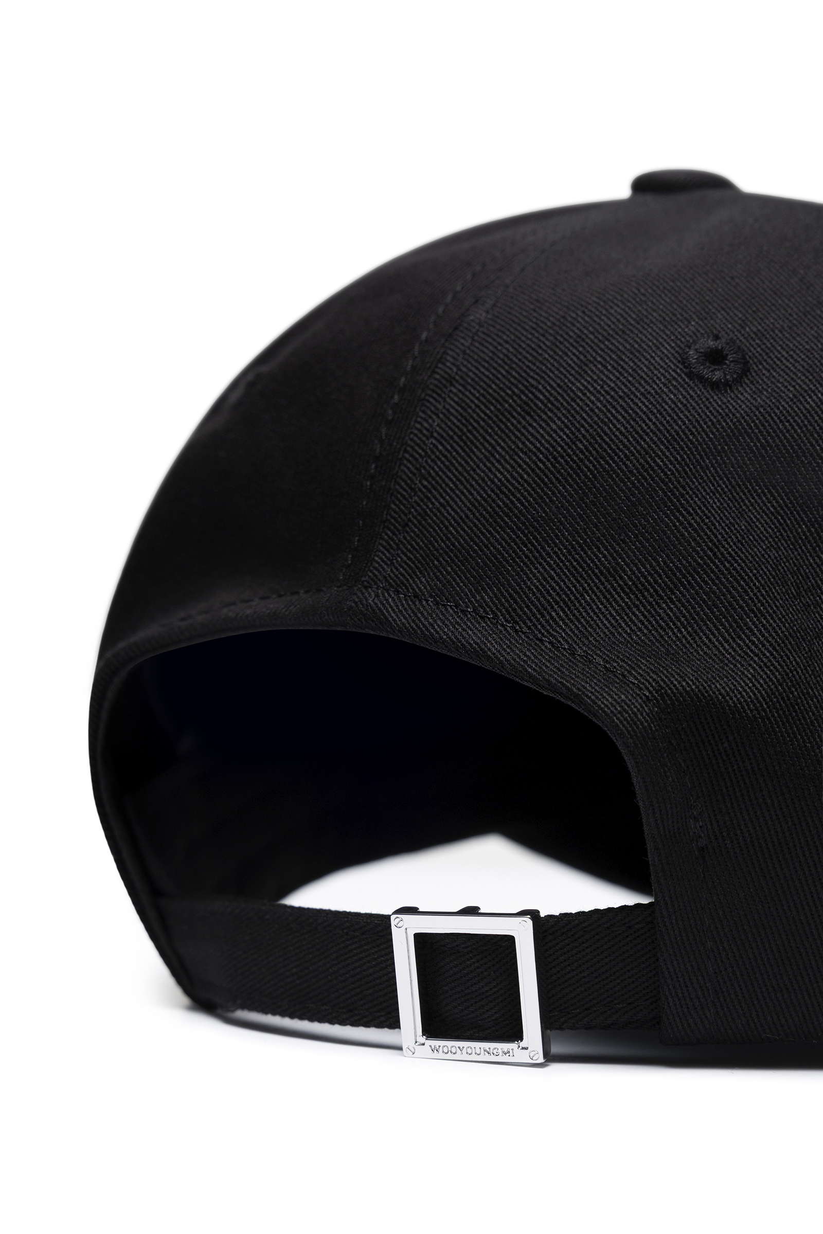 キャップ Wooyoungmi Embroidered Ball Cap Black WOOYOUNGMI Black Embroidered Ball Cap Wooyoungmi