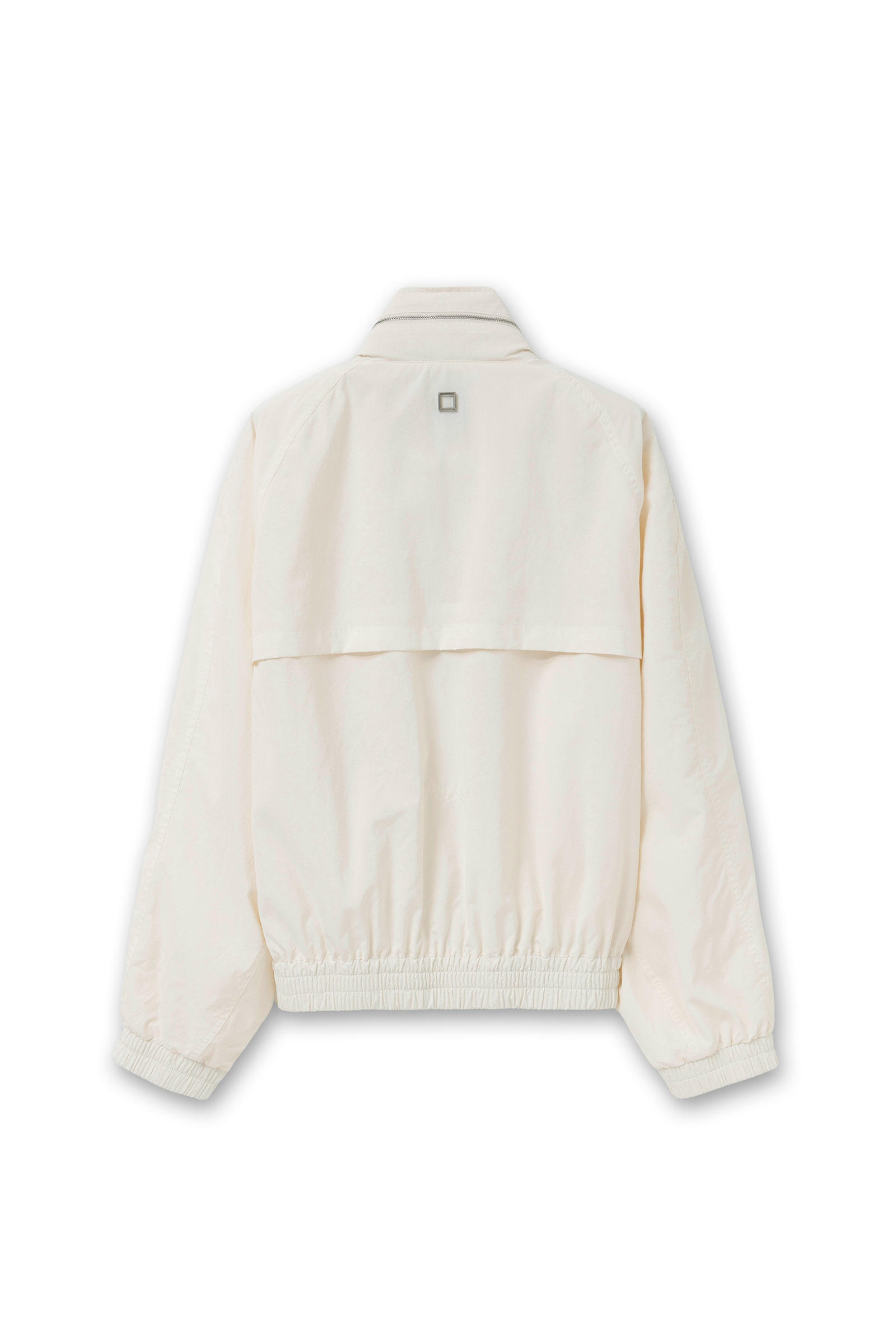 Ivory Zip Detail Windbreaker - WOOYOUNGMI