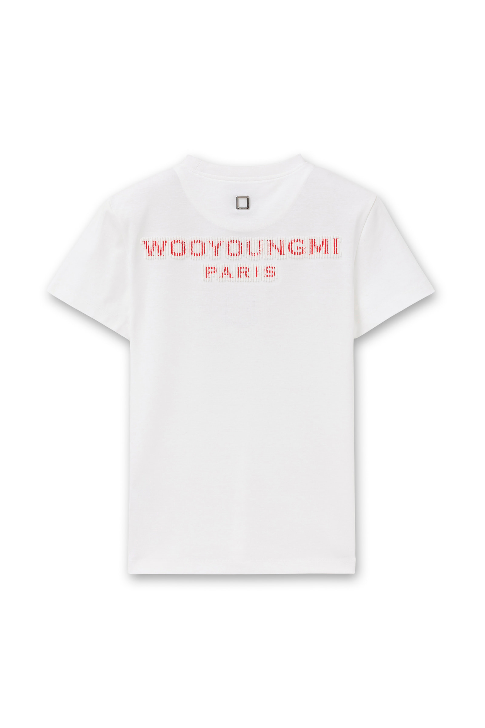WOOYOUNGMI PARIS　LOGOロンTEE White Back Logo Long Sleeve T-Shirt - WOOYOUNGMI