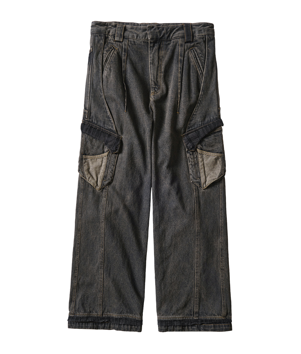 パンツ XLIM EPISODE.3 XLIM : 엑슬림] EP.3 01 TROUSERS BLACK - SAMPLAS