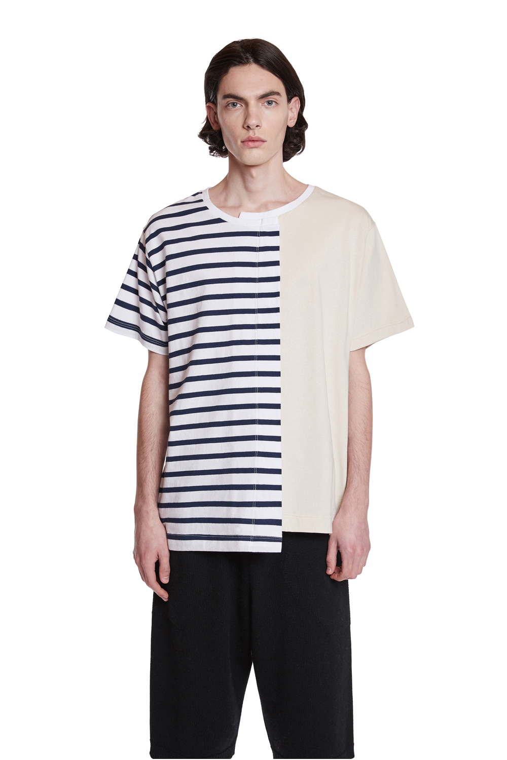 Asymmetric Stripe T-Shirt