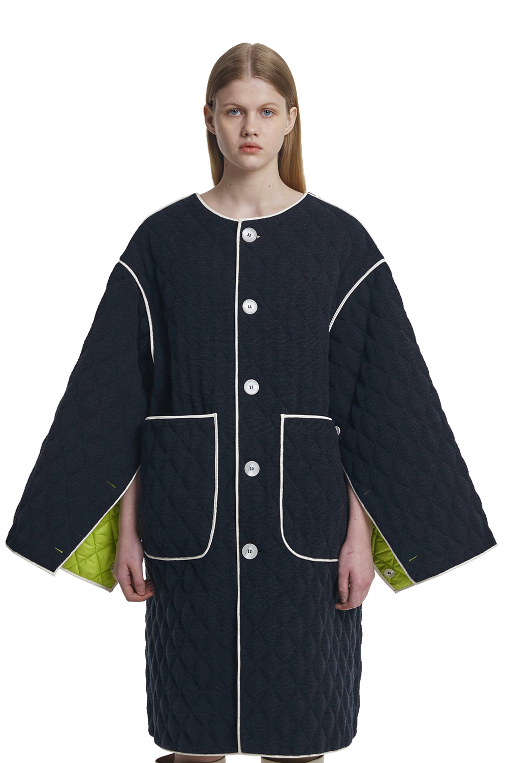 Reversible Cape Quilted Jacket