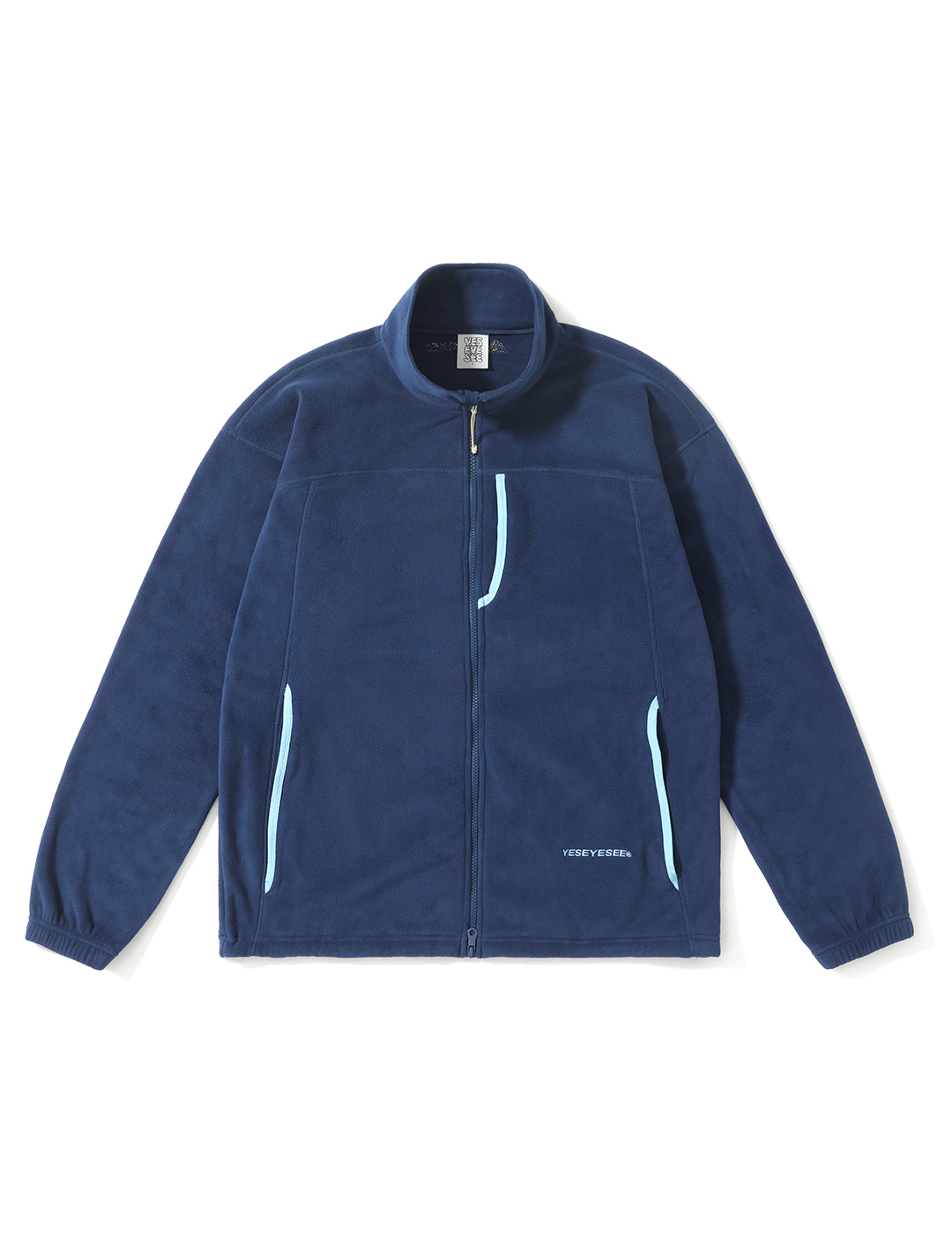 Polartec® Fleece Roomy Jacket Navy Blue