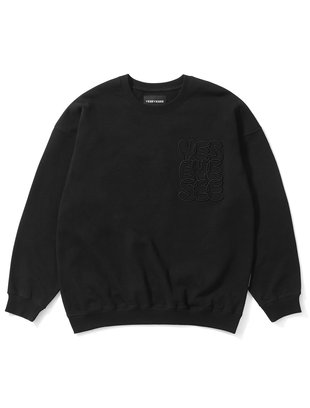 C-logo Sweatshirt Black