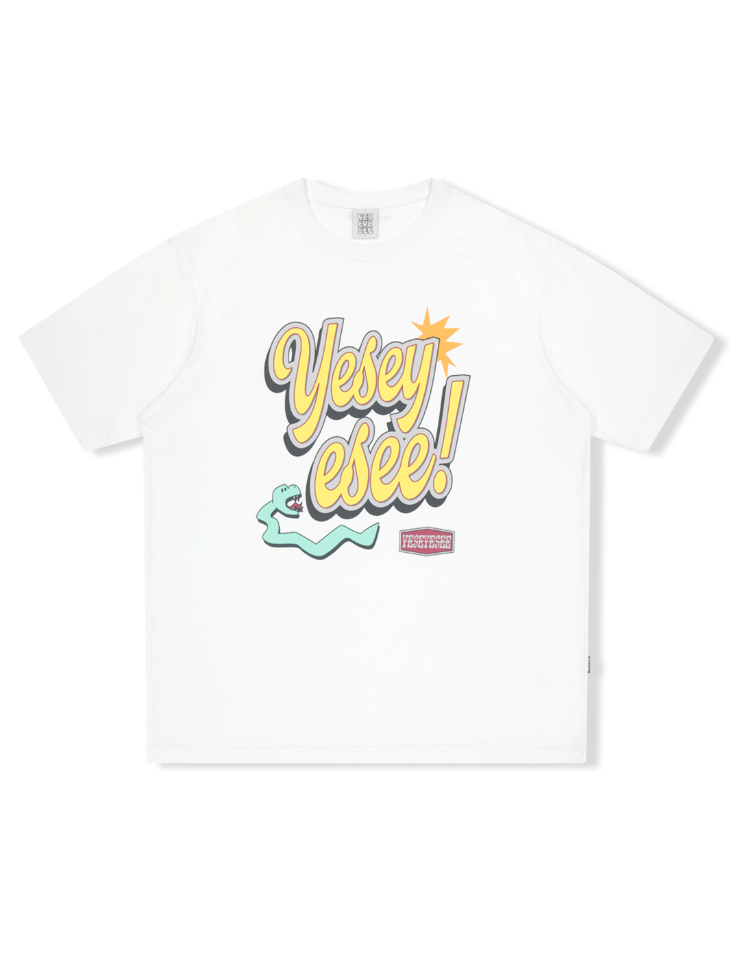Y.E.S Yell Out Tee White