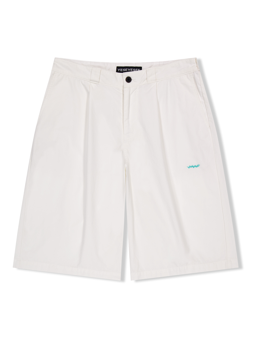 SN-Wide Shorts White