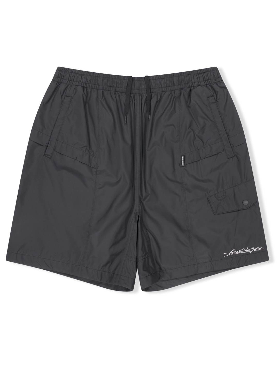 Paneled Comfort Shorts Black