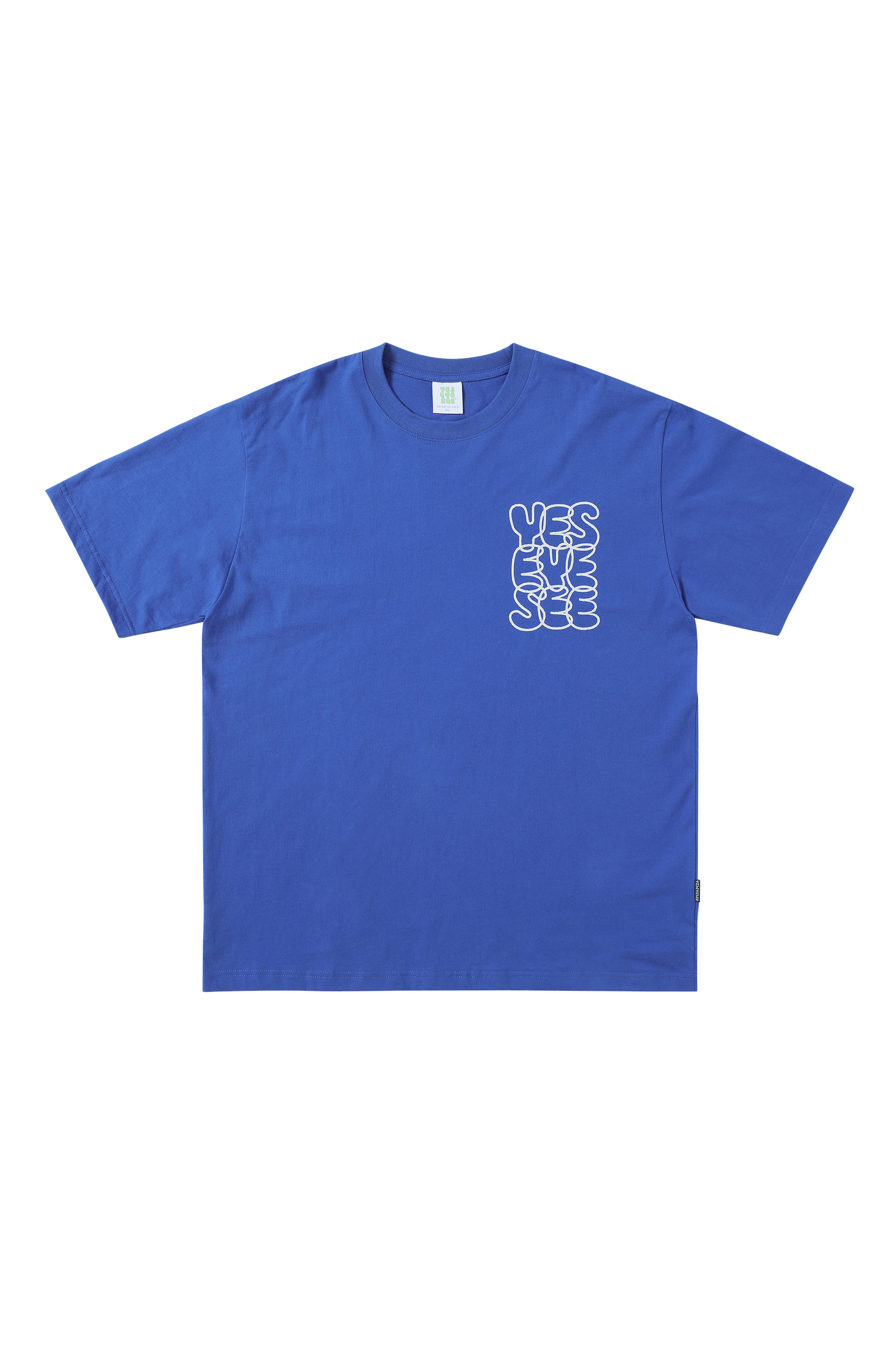 Y.E.S C-logo Tee Blue