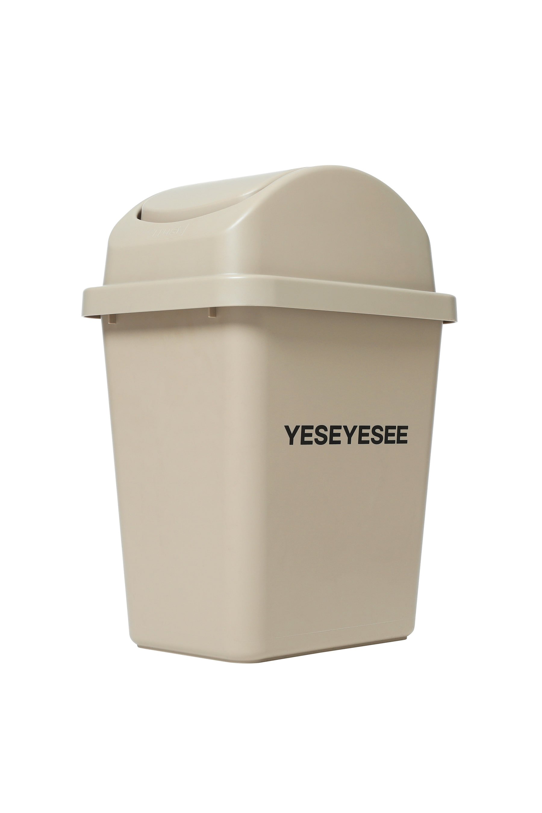 Y.E.S Trash Can Beige