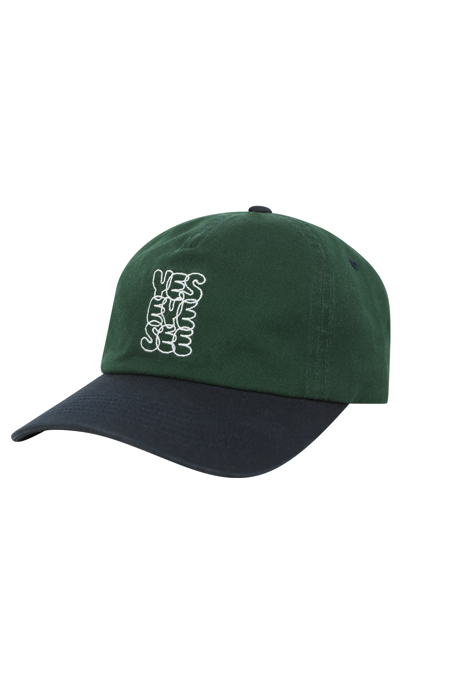 Y.E.S Logo Cap Green/Navy