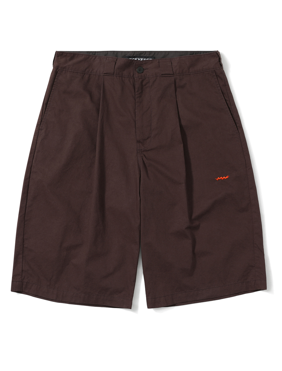 SN-Wide Shorts Brown