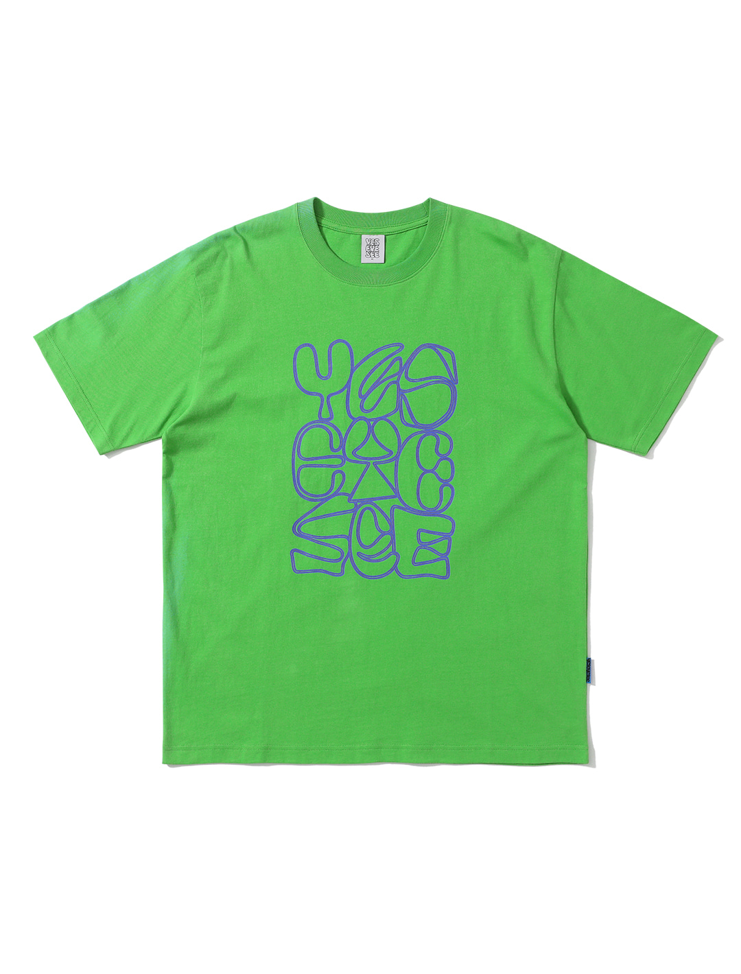SKW logo Tee Lime