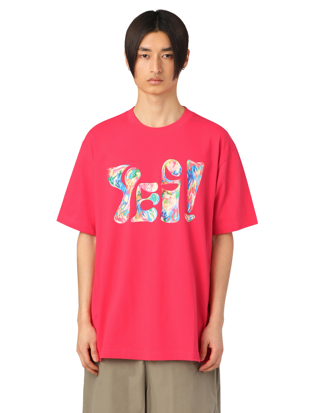 SKW YES Tee Pink
