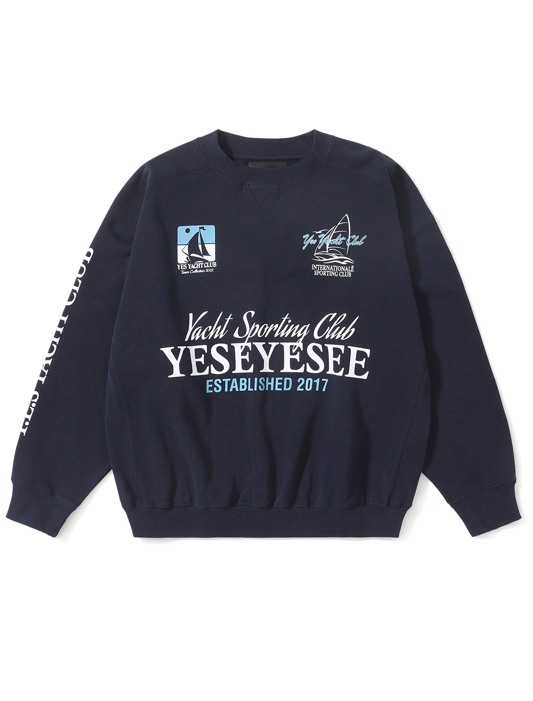 Y.E.S Yacht Sweatshirt Navy
