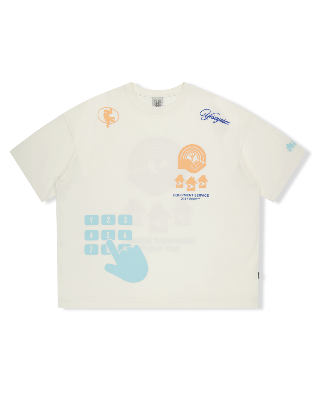 Y.E.S Security Tee White