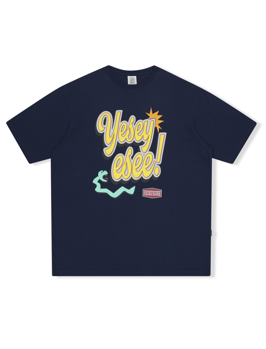 Y.E.S Yell Out Tee Navy