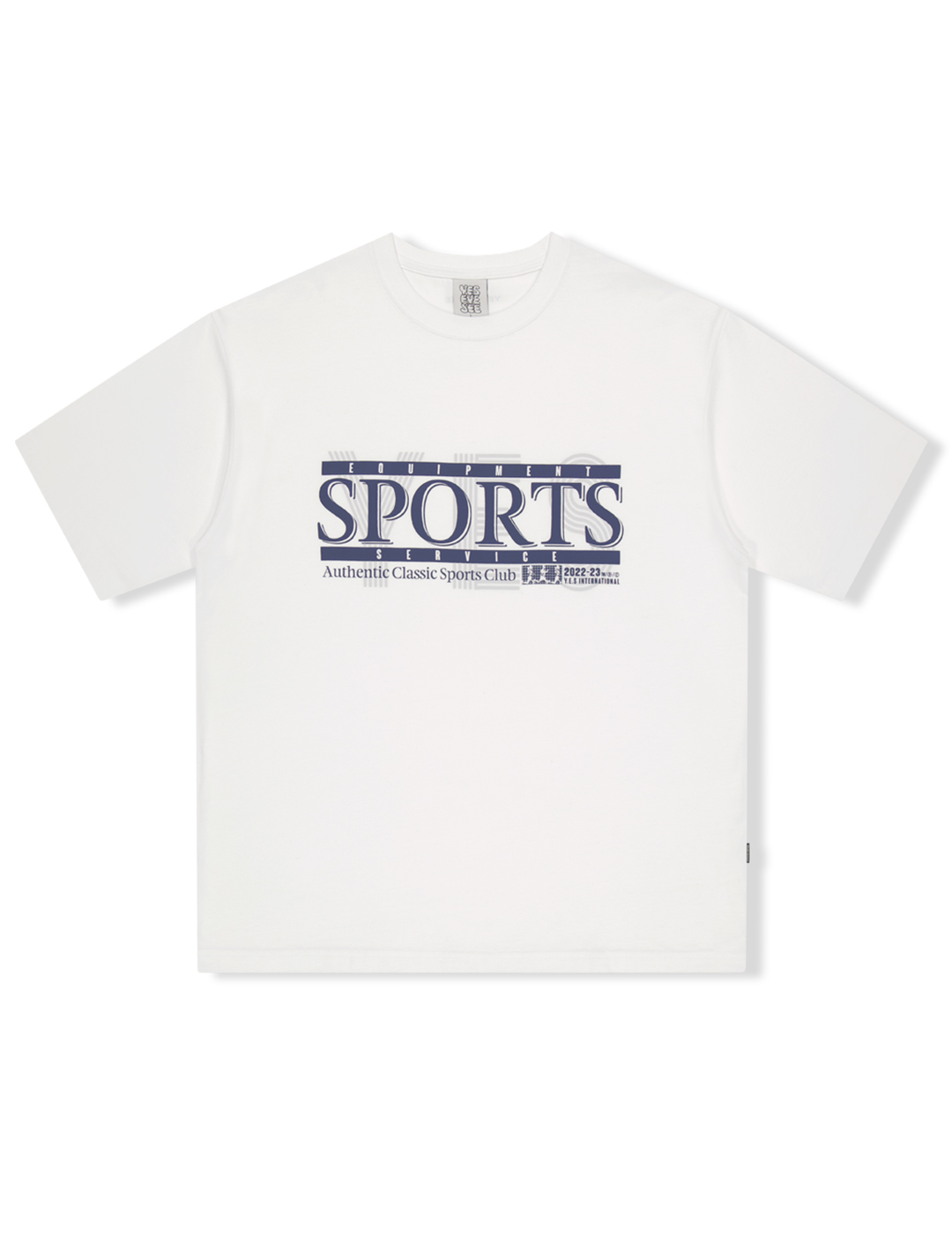 Y.E.S Sports Tee White