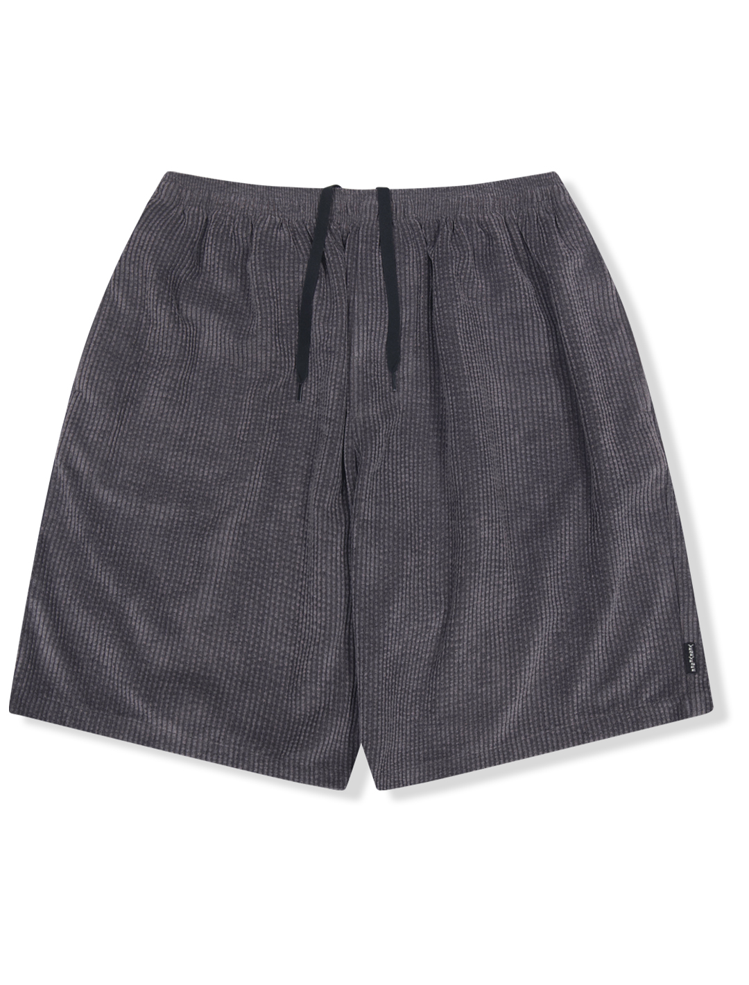 Y.E.S Cord Shorts Charcoal