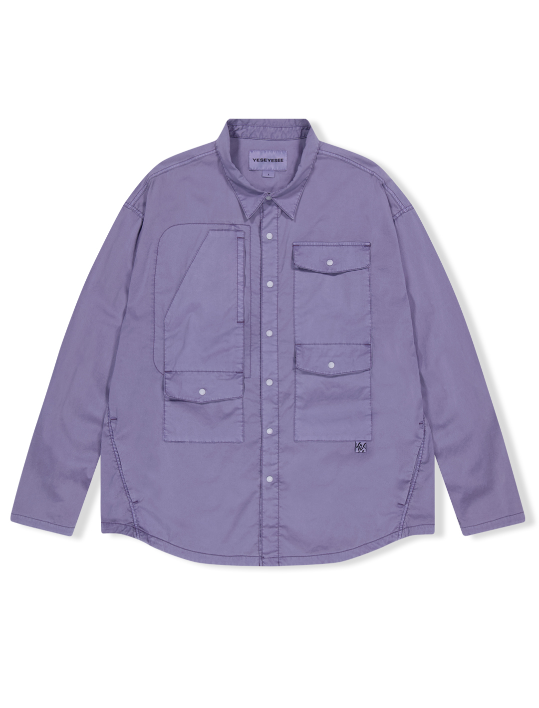 Dyed Explorer Shirt Purple