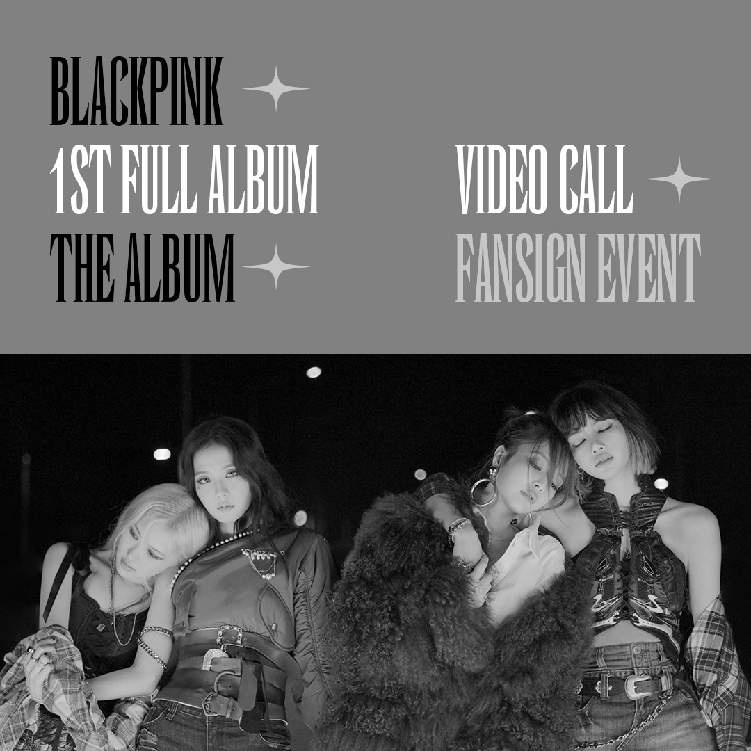 BLACKPINK 1ST FULL ALBUM THE ALBUM VIDEO CALL FANSIGN EVENT2020.10.09. - 2020.10.10 picture