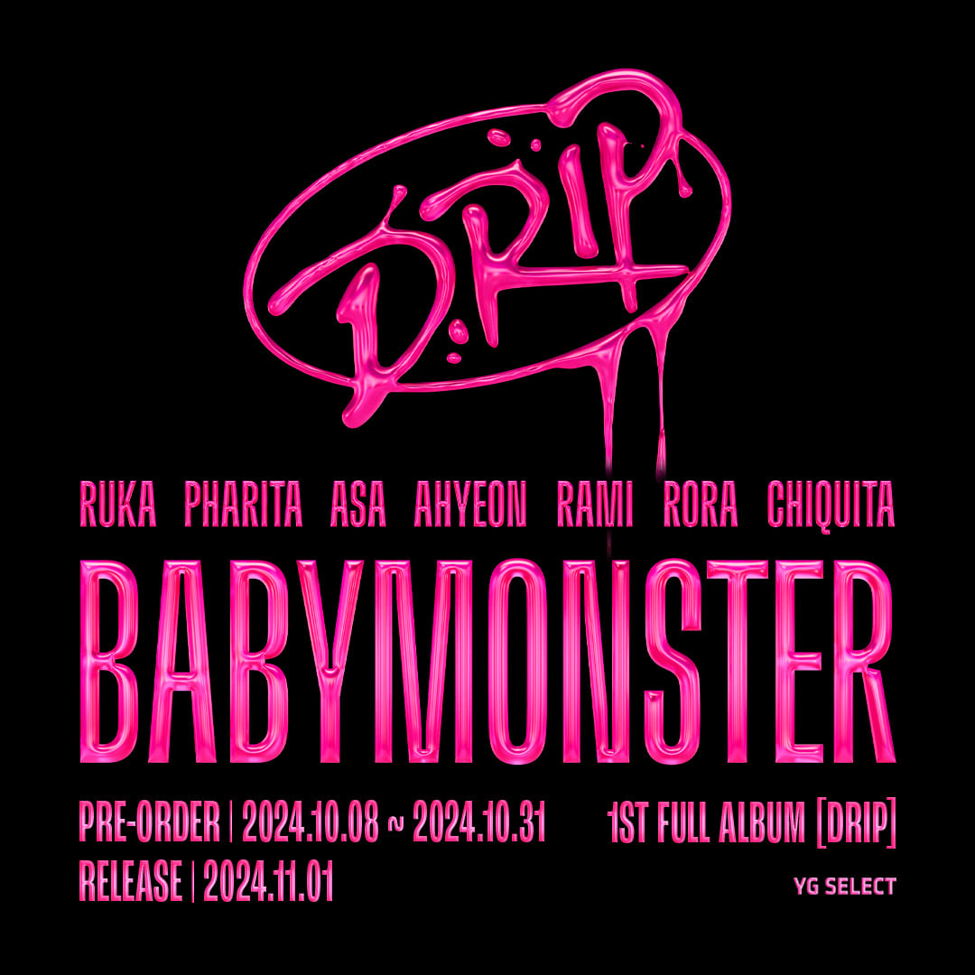BABYMONSTER 1st FULL ALBUM [DRIP] ZIP LOCK Ver. - YG SELECT