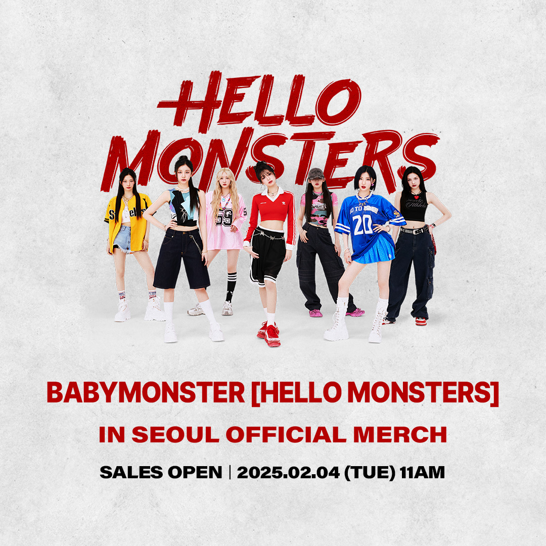 BABYMONSTER HORN STRING BEANIE 1st WORLD TOUR HELLO MONSTERS