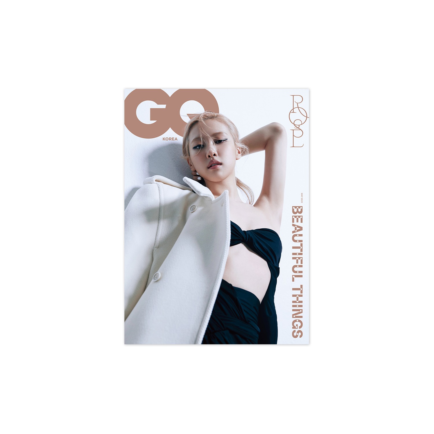 (포스터 증정) 지큐 GQ 2023년 5월호(로제) - C타입 YG SELECT