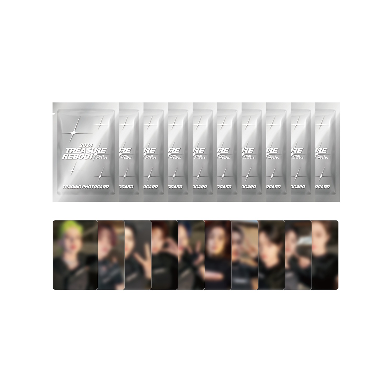 REBOOTFINAL] TREASURE TRADING PHOTOCARD BULK PACK - YG SELECT