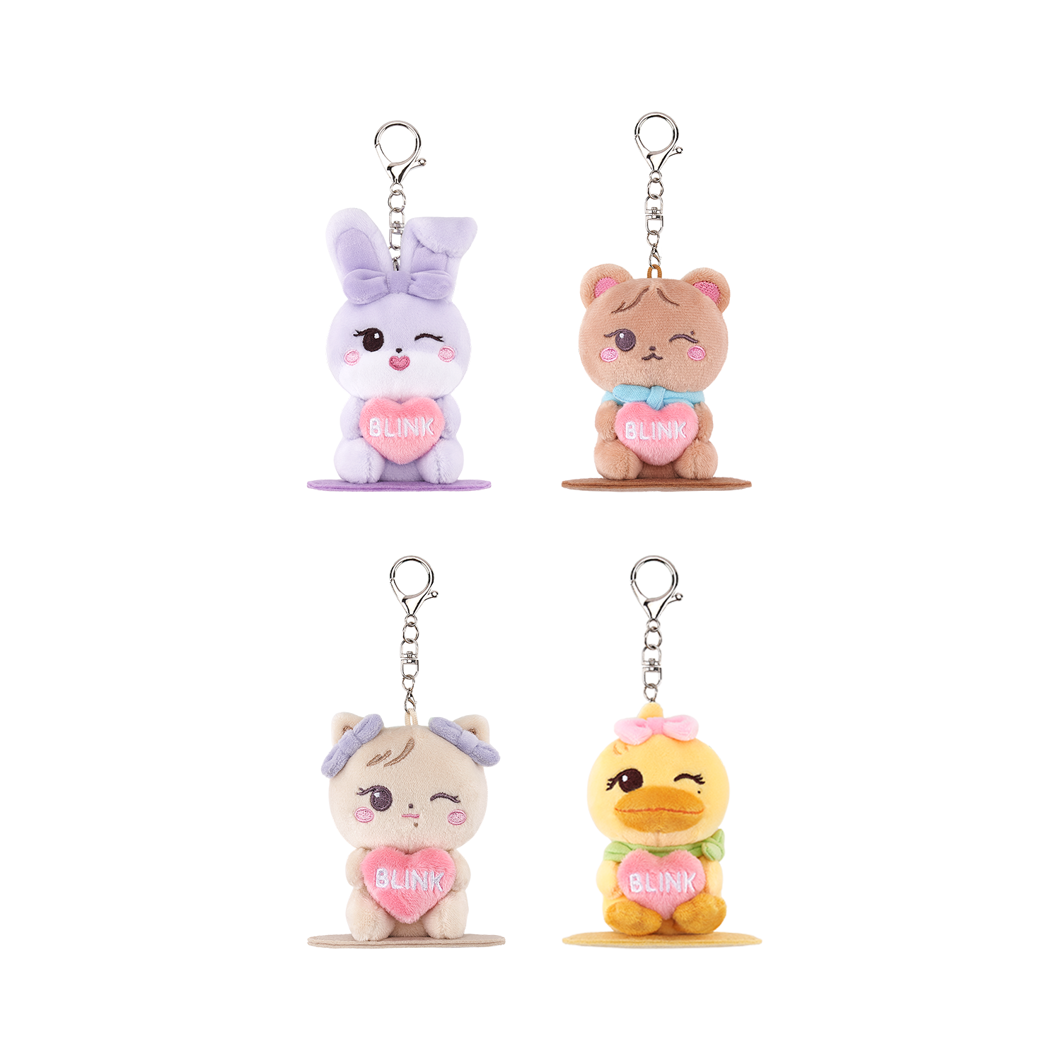 DEADLINETOUR] BLACKPINK CHARACTER MAGNETIC PLUSH KEYRING - YG SELECT