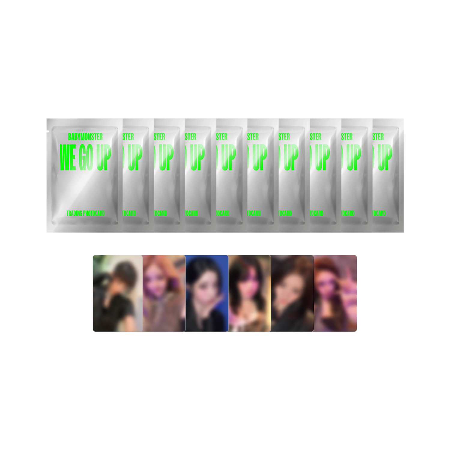 WEGOUP] BABYMONSTER TRADING PHOTOCARD BULK PACK - YG SELECT