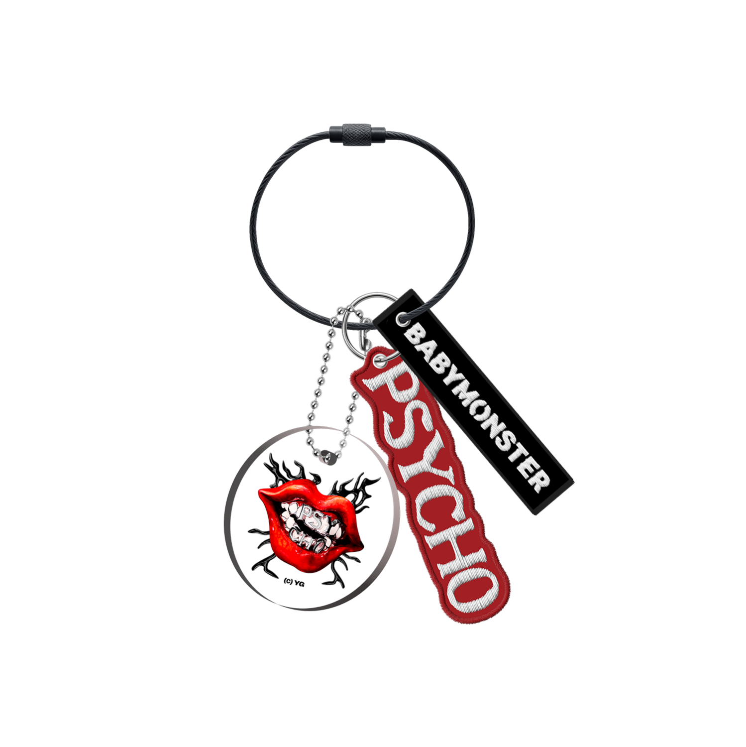 PSYCHO] BABYMONSTER PSYCHO KEYRING - YG SELECT