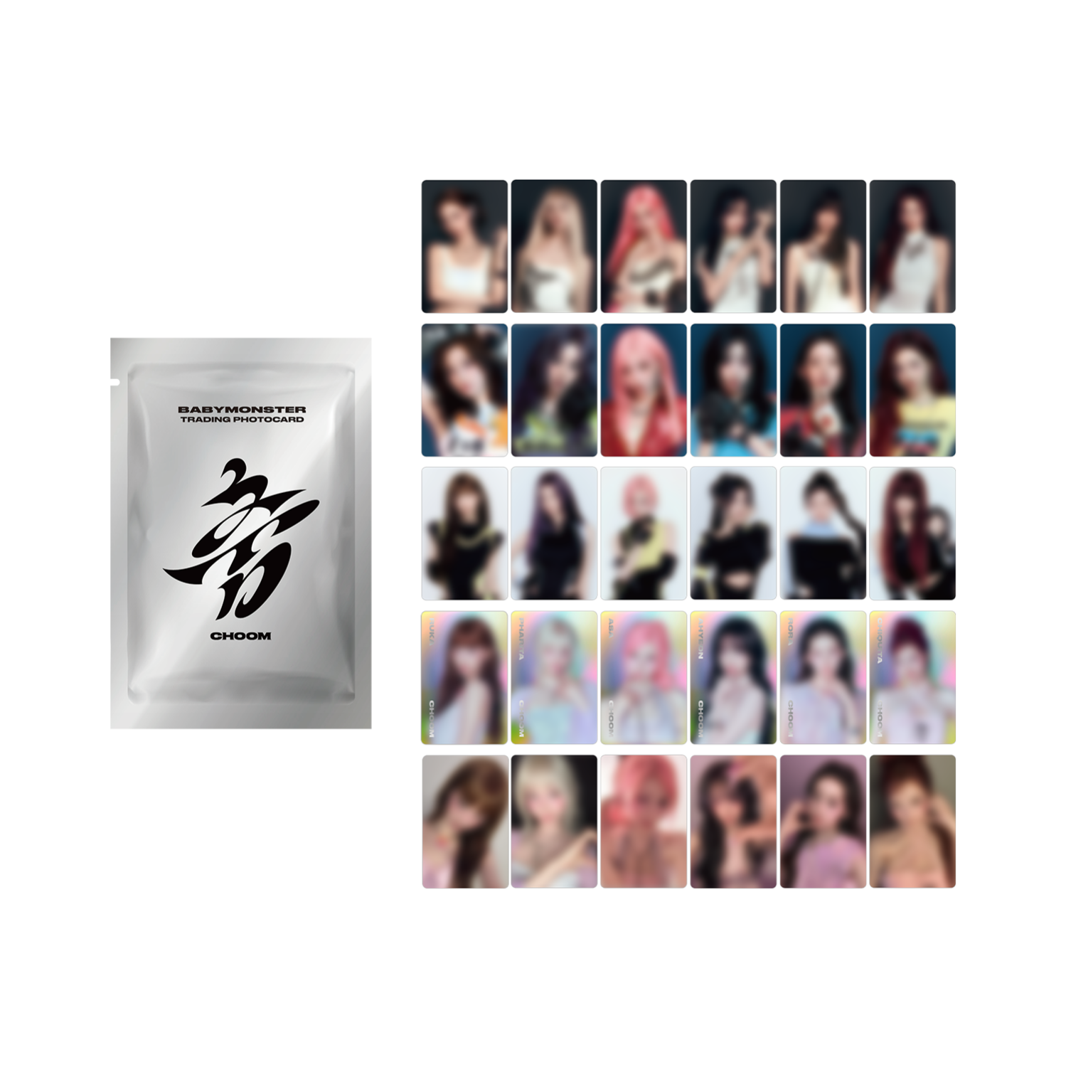 CHOOM] BABYMONSTER TRADING PHOTOCARD - YG SELECT