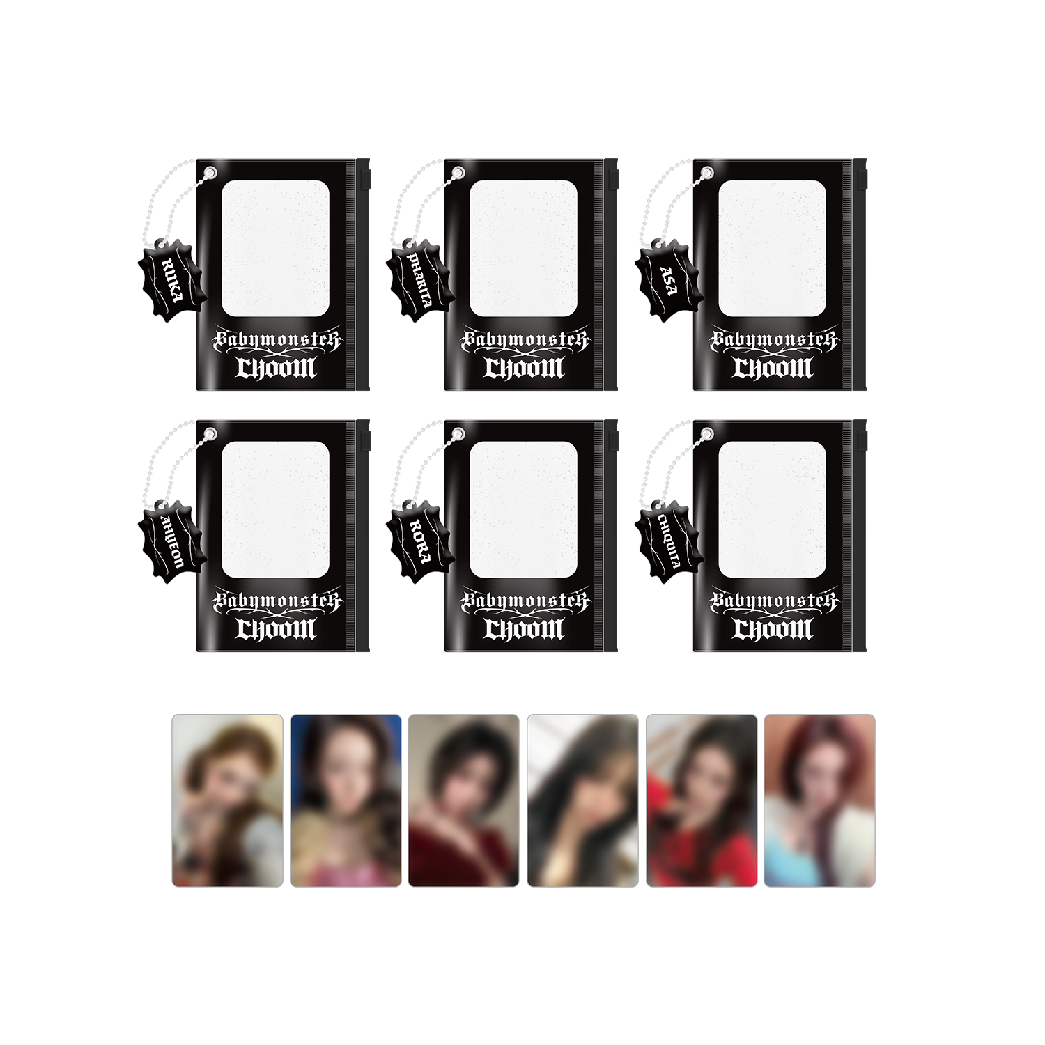 CHOOMTOUR] BABYMONSTER PVC POUCH + PHOTOCARD - YG SELECT