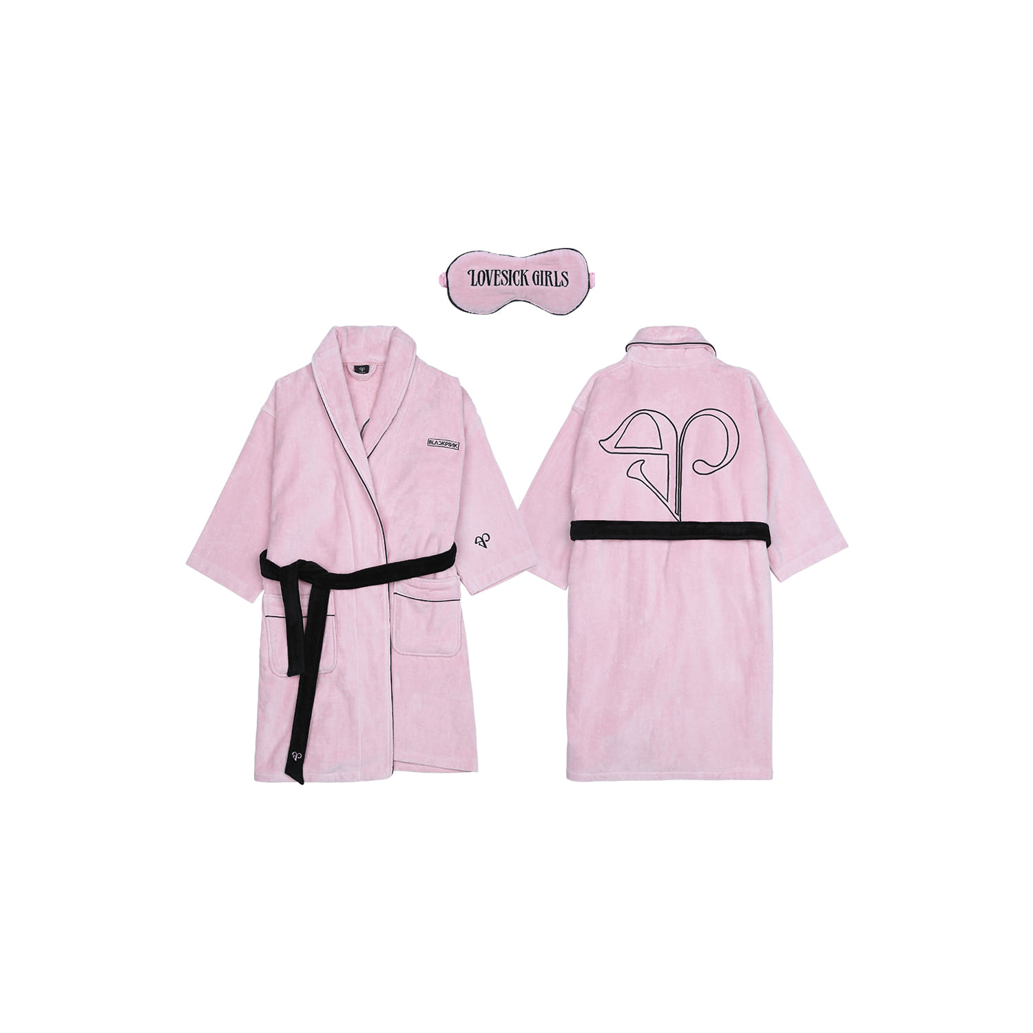 THEALBUM] BLACKPINK ROBE & SLEEPING MASK SET - YG SELECT