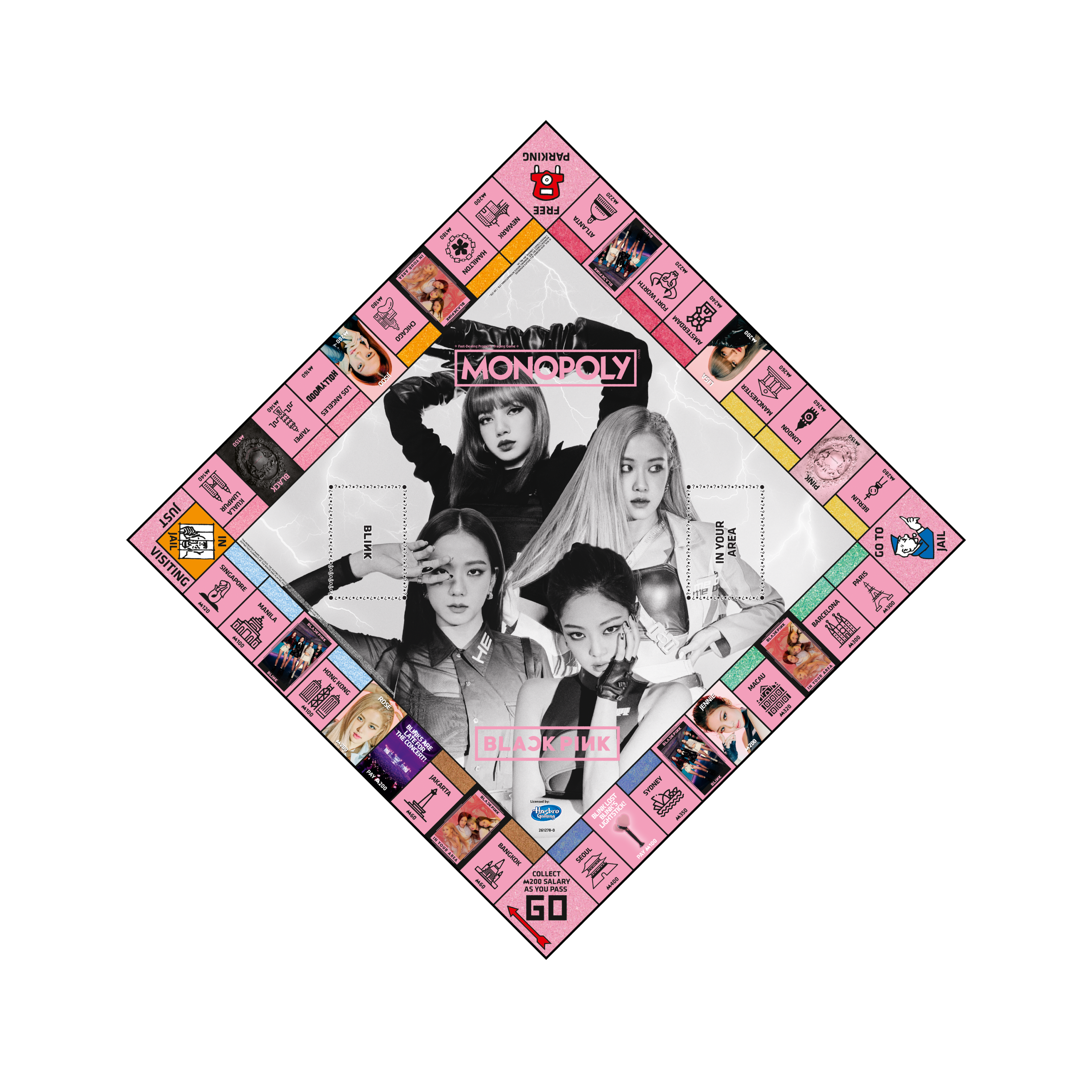 BLACKPINK IN YOUR AREA MONOPOLY - YG SELECT
