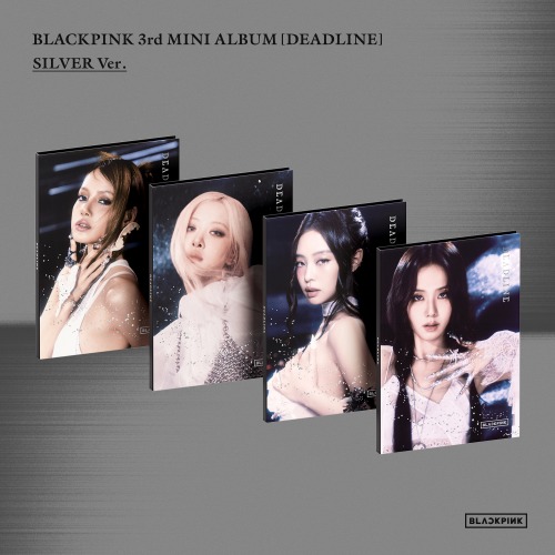 [HOURGLASS TOUR] (4종 SET) BLACKPINK 3rd MINI ALBUM [DEADLINE] SILVER Ver. YG SELECT