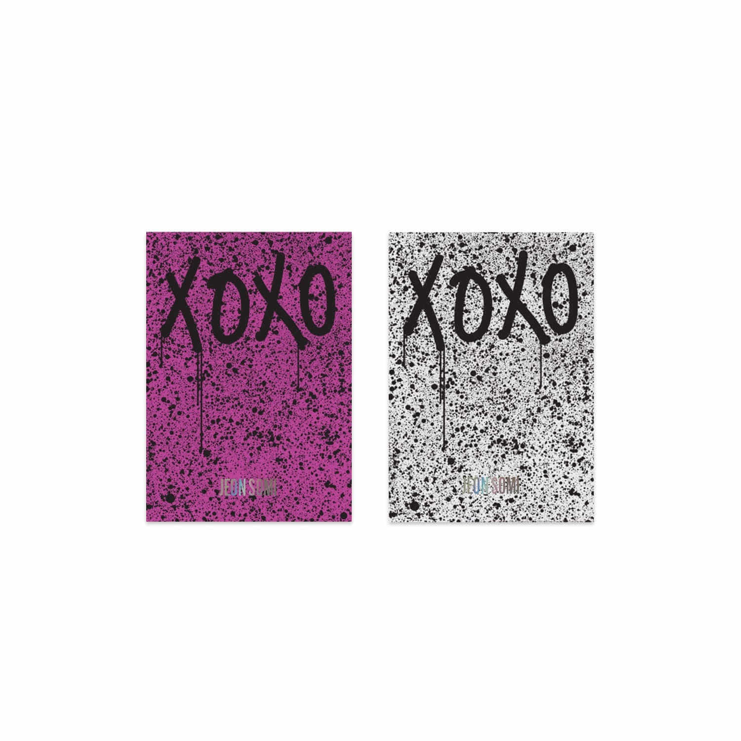 Álbum+CultureKorean Gift 1er álbum JEON SOMI pegatinas decorativas, tarjetas de fotos X ver. The First Album XOXO 