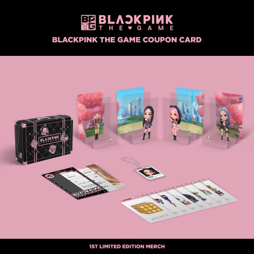 블랙핑크 더 게임 쿠폰 카드 (BLACKPINK THE GAME COUPON CARD) YG SELECT