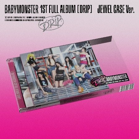 BABYMONSTER 1st FULL ALBUM [DRIP] JEWEL CASE Ver. YG SELECT