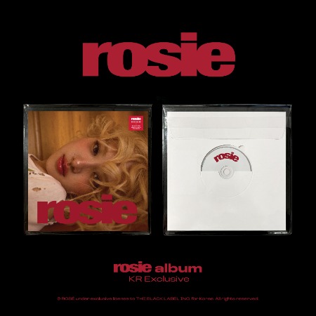 (대량구매) ROSÉ first studio album ‘rosie’  (KR Exclusive) YG SELECT