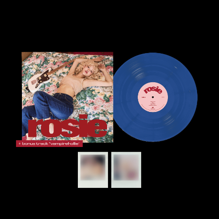 ROSÉ first studio album ‘rosie’ vinyl (vampirehollie edition blue) YG SELECT