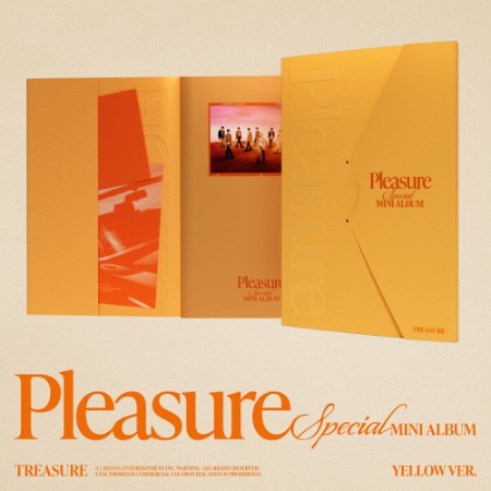 SET) TREASURE SPECIAL MINI ALBUM [PLEASURE] [BLUE VER.] - YG