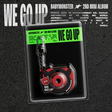6종 SET) BABYMONSTER 2nd MINI ALBUM [WE GO UP] PATTERN Ver