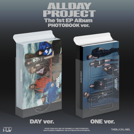 The 1st EP Album 'ALLDAY PROJECT' PHOTOBOOK ver. (2종 중 랜덤 1종) YG SELECT