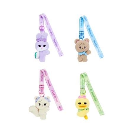 BPCOLLECTION] BLACKPINK CHARACTER PLUSH KEYRING_GOYANG - YG SELECT